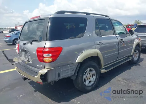 2001 Toyota Sequoia Sr5 V8 z USA, uszkodzony, nr VIN 5TDZT34A41S019250